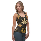Brown CBD Womens Tank Top