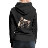 Frenchie Mom Hoodie - black
