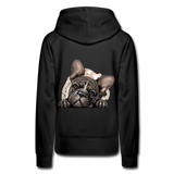 Frenchie Mom Hoodie - black