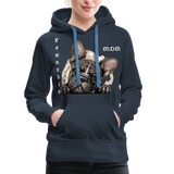 Frenchie Mom Hoodie - navy