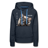 Frenchie Mom Hoodie - navy