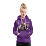 Frenchie Mom Hoodie - purple