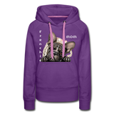 Frenchie Mom Hoodie - purple