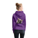 Frenchie Mom Hoodie - purple