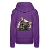 Frenchie Mom Hoodie - purple