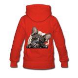 Frenchie Mom Hoodie - red