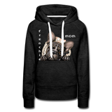 Frenchie Mom Hoodie - charcoal grey