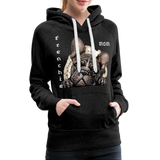 Frenchie Mom Hoodie - charcoal grey