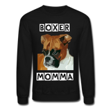 Boxer Momma Sweatshirt - black