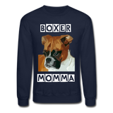 Boxer Momma Sweatshirt - navy