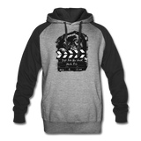 Pug 2-Tone Hoodie - heather gray/black