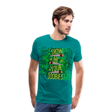 Men's Show me your doobies T-Shirt - teal