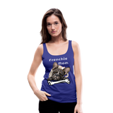 Frenchie {French Bull Dog) Tank Top - royal blue