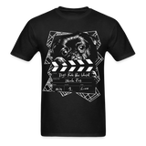 Pugs Rule Mens T-Shirt - black