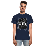 Pugs Rule Mens T-Shirt - navy