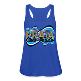 Praia Cabo Verde Womens Tank Top - royal blue
