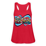 Praia Cabo Verde Womens Tank Top - red