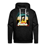 UM Retro Men’s Premium Hoodie - charcoal grey