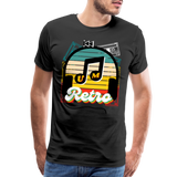 UM Retro Mens  T-Shirt - black