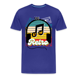 UM Retro Mens  T-Shirt - royal blue