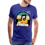 UM Retro Mens  T-Shirt - royal blue