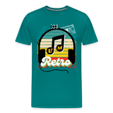 UM Retro Mens  T-Shirt - teal