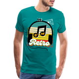 UM Retro Mens  T-Shirt - teal