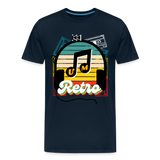 UM Retro Mens  T-Shirt - deep navy