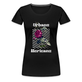 UM Women’s Rose Premium T-Shirt - black