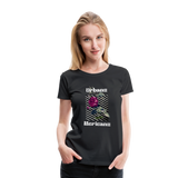 UM Women’s Rose Premium T-Shirt - black