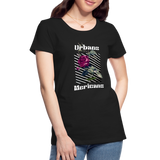 UM Women’s Rose Premium T-Shirt - black