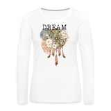 UM Women's Dream Premium Long Sleeve T-Shirt - white