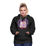 UM Cute Cat Women’s Premium Hoodie - black