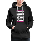 UM PASSION Women’s Premium Hoodie - black